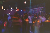 a group of people at a party